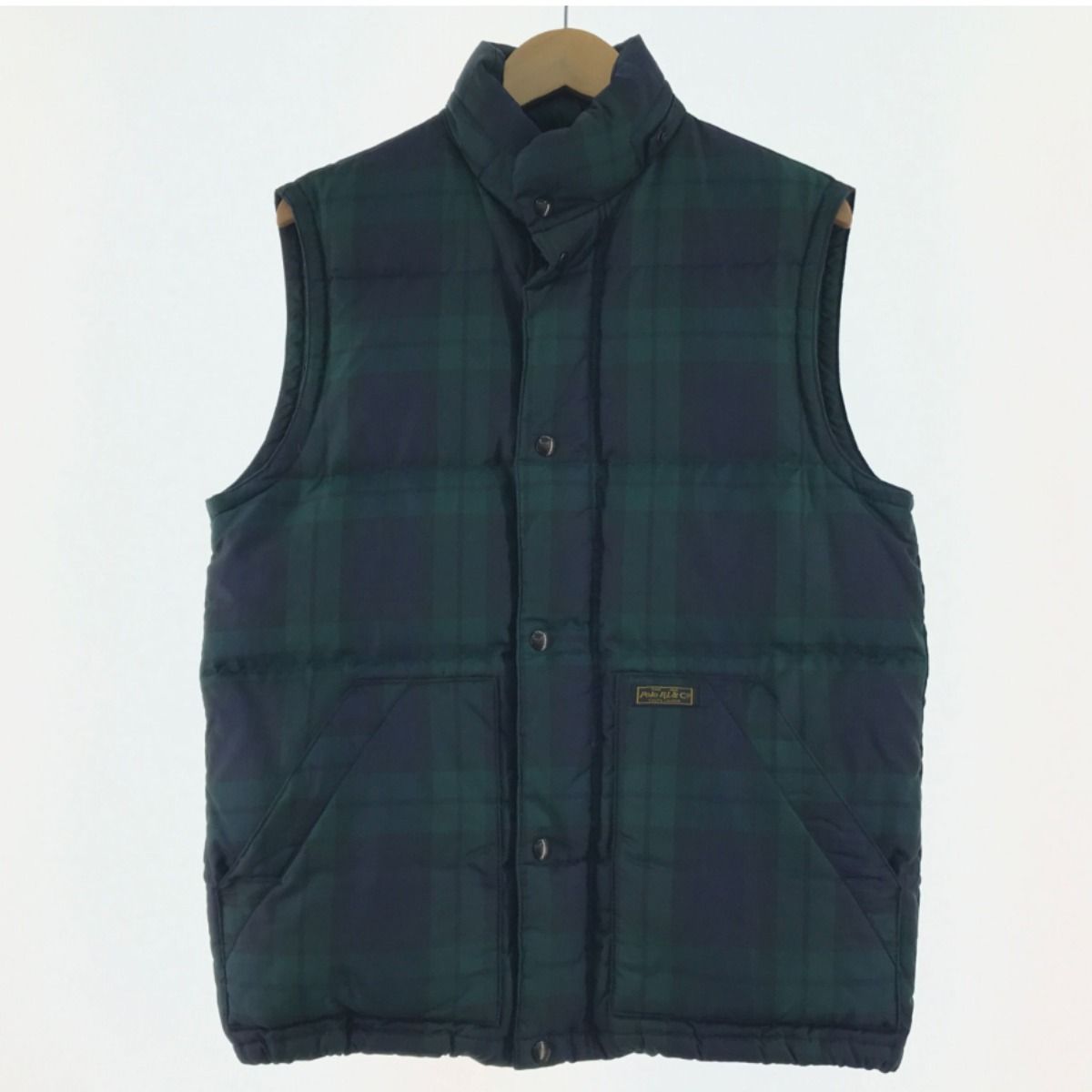 ▽▽POLO RALPH LAUREN ポロラルフローレン ダウンベスト チェック柄 