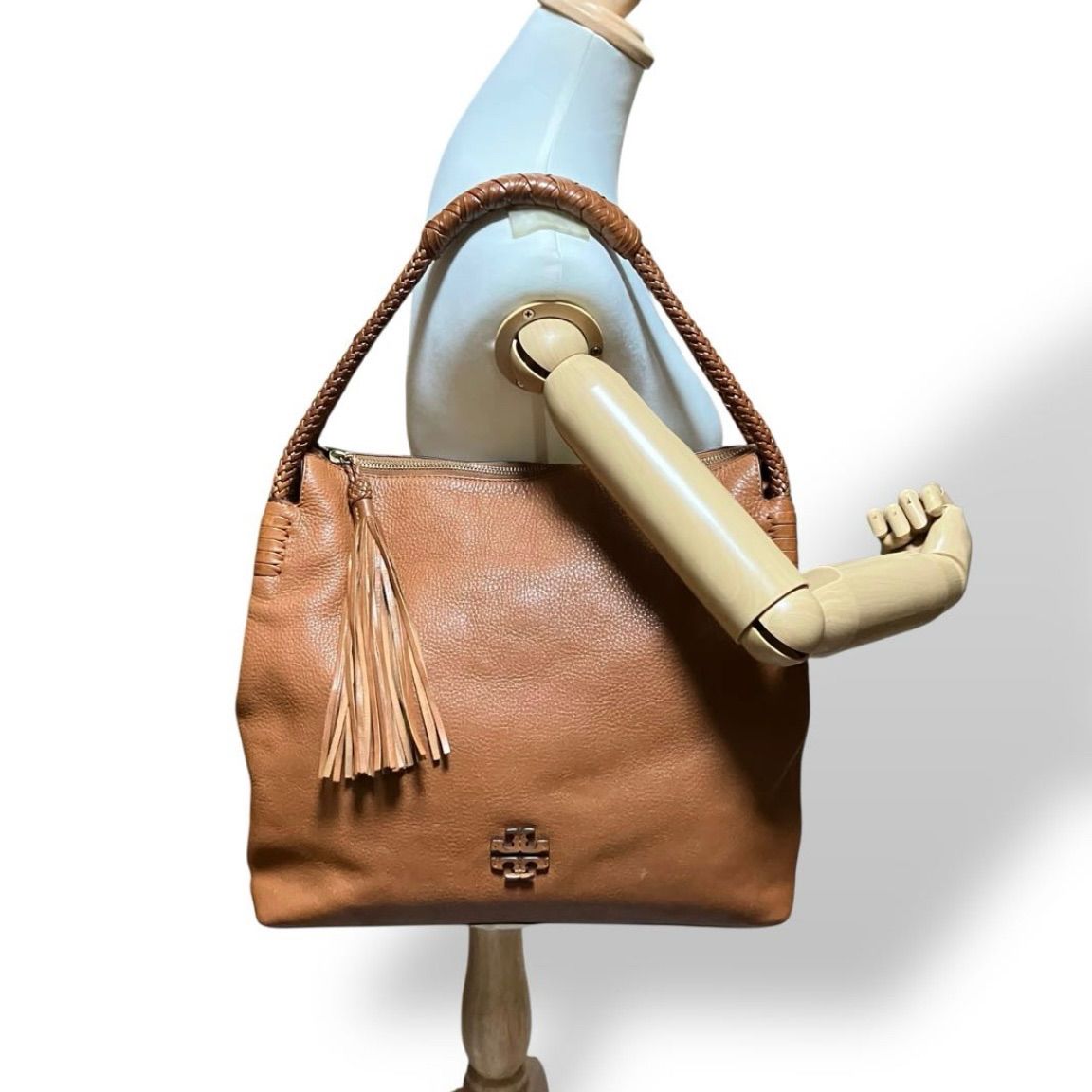 TORY BURCH テイラー マックグロー ワンショルダーバッグ 茶 2271  