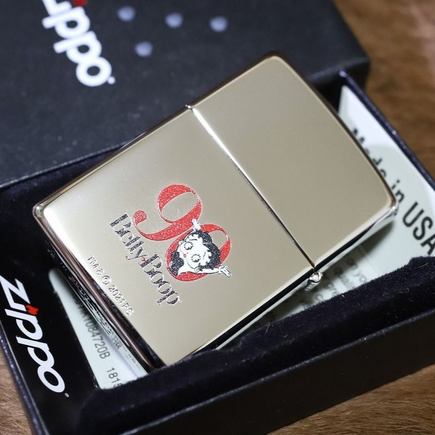 ZIPPO ジッポー Betty Boop ベティ・ブープ オルゴール付き 中古 長期