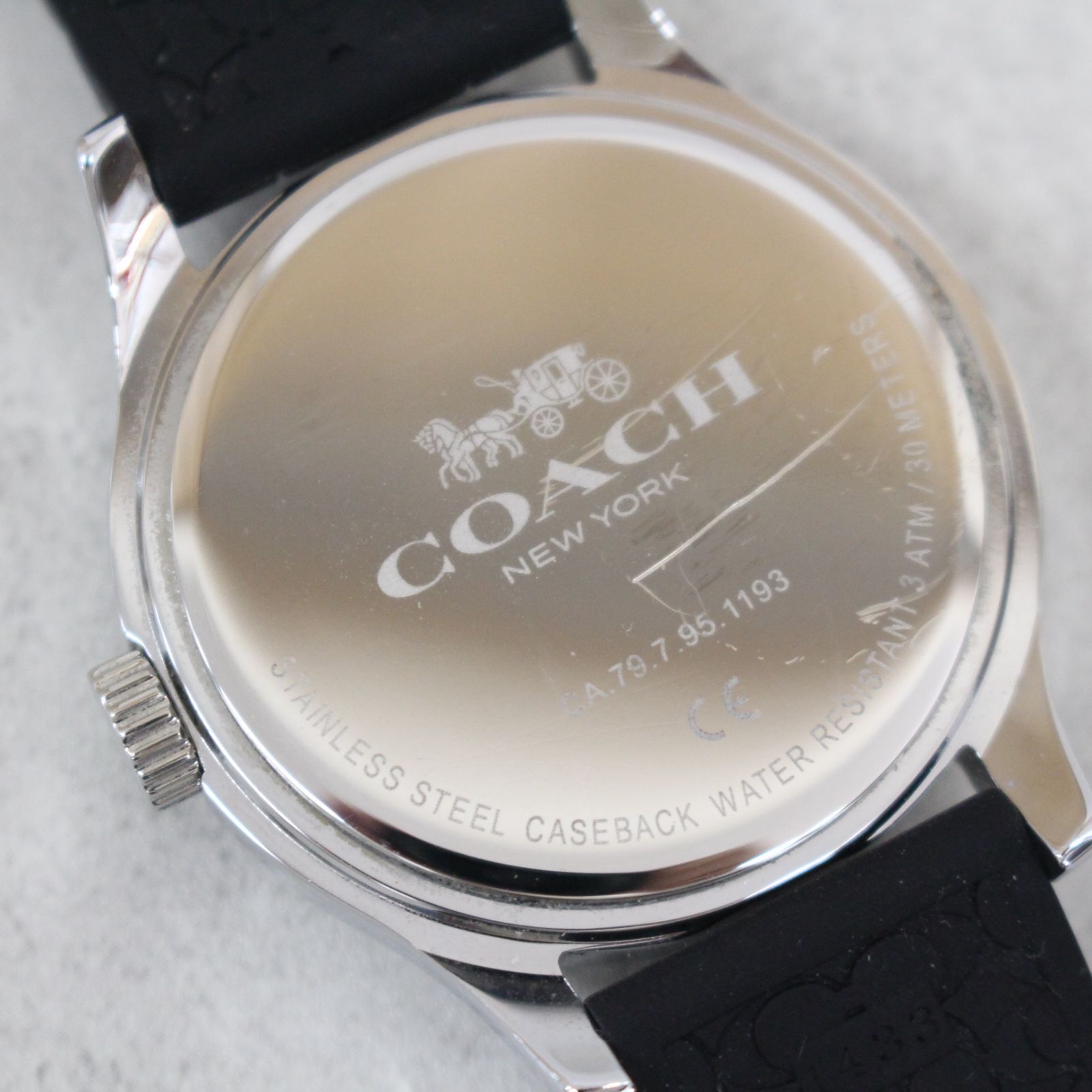 COACH シグネチャー 腕時計☆電池交換済み - 通販 - guianegro.com.br