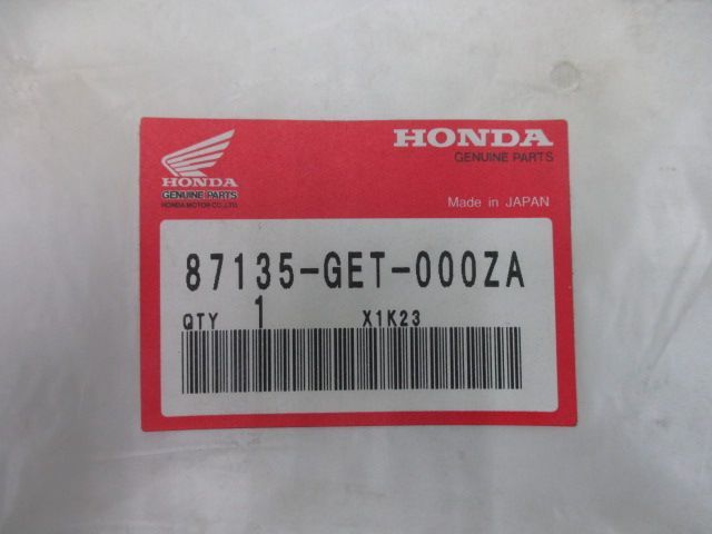 クレアスクーピー シートカウルデカール 87135-GET-000ZA 在庫有 即納 ホンダ 純正 新品 バイク 部品 HONDA 車検 Genuine  - メルカリ