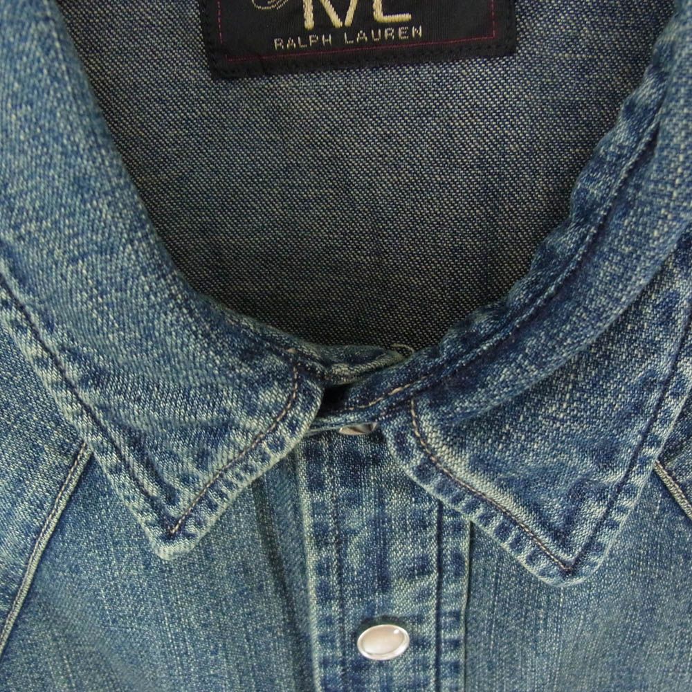 RRL ダブルアールエル MNRRWOV16820009400 インディゴ バッファロー