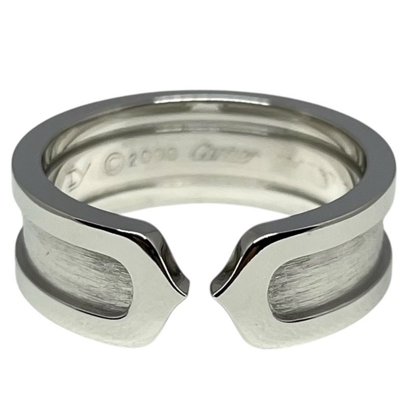 カルティエ Cartier C2リング SM 750WG ジュエリー