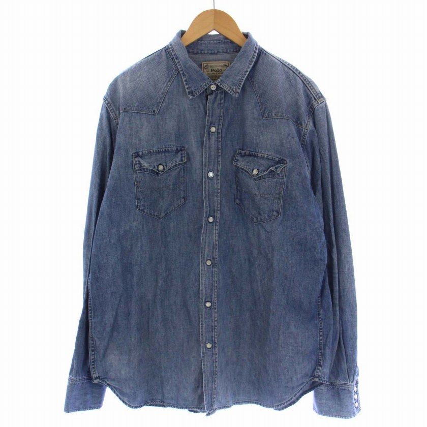 パリコレクション POLO ラルフローレン ポロ RALPH デニムシャツ LAUREN トップス
