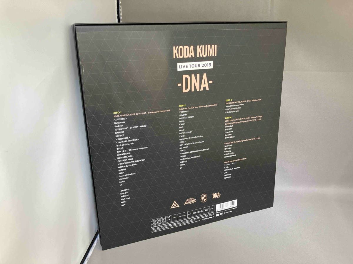 倖田來未 LIVE TOUR 2018 DNA FC限定盤 DVD 倖田來未 LIVE DVD / Blu-ray『KODA KUMI LIVE TOUR 2018-DNA-』