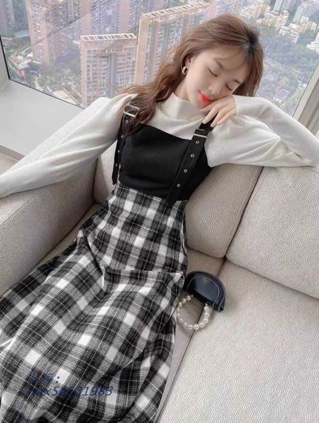 ジャンパースカート 秋冬