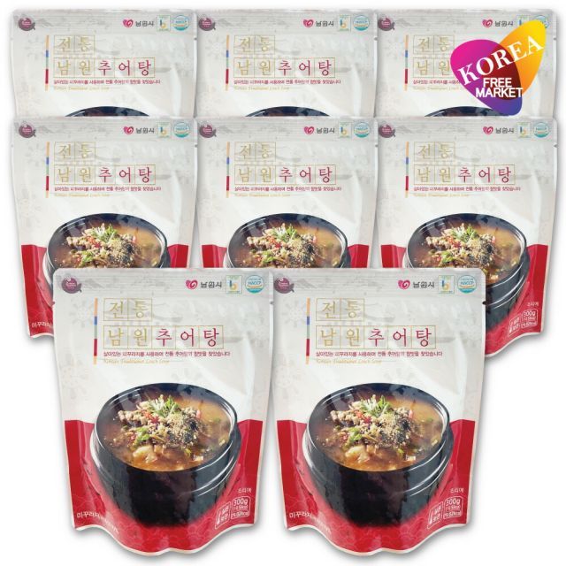 伝統 ナムウォン チュオタン 300g 8袋セット / 韓国 南原 どじょう汁 ナムォン