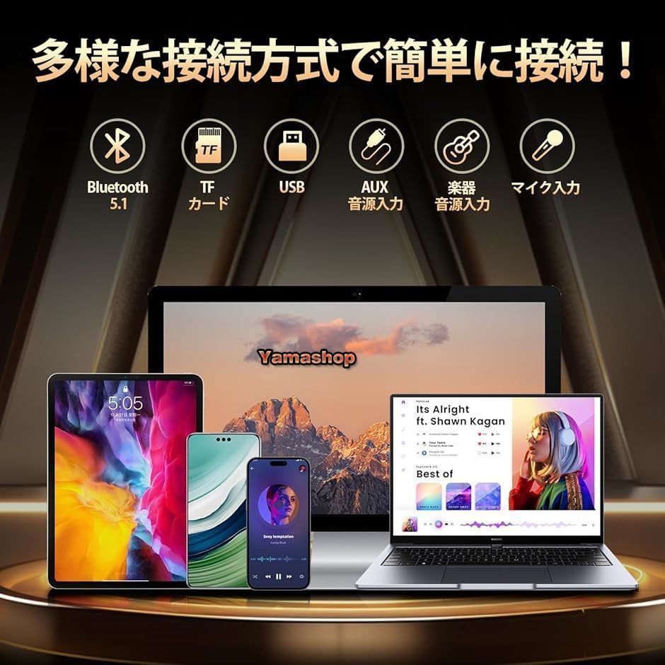 拡声器 ワイヤレスマイク