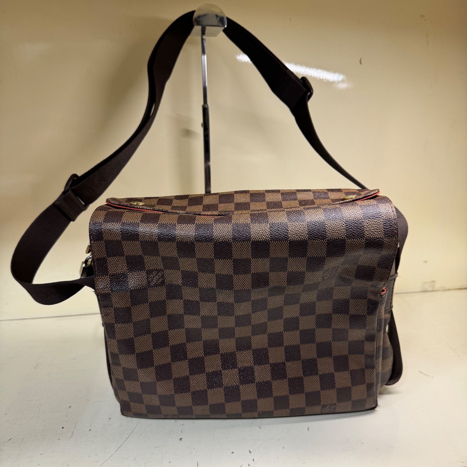 LOUIS VUITTON】ルイヴィトン ナヴィグリオ N45255 ダミエ エベヌ 