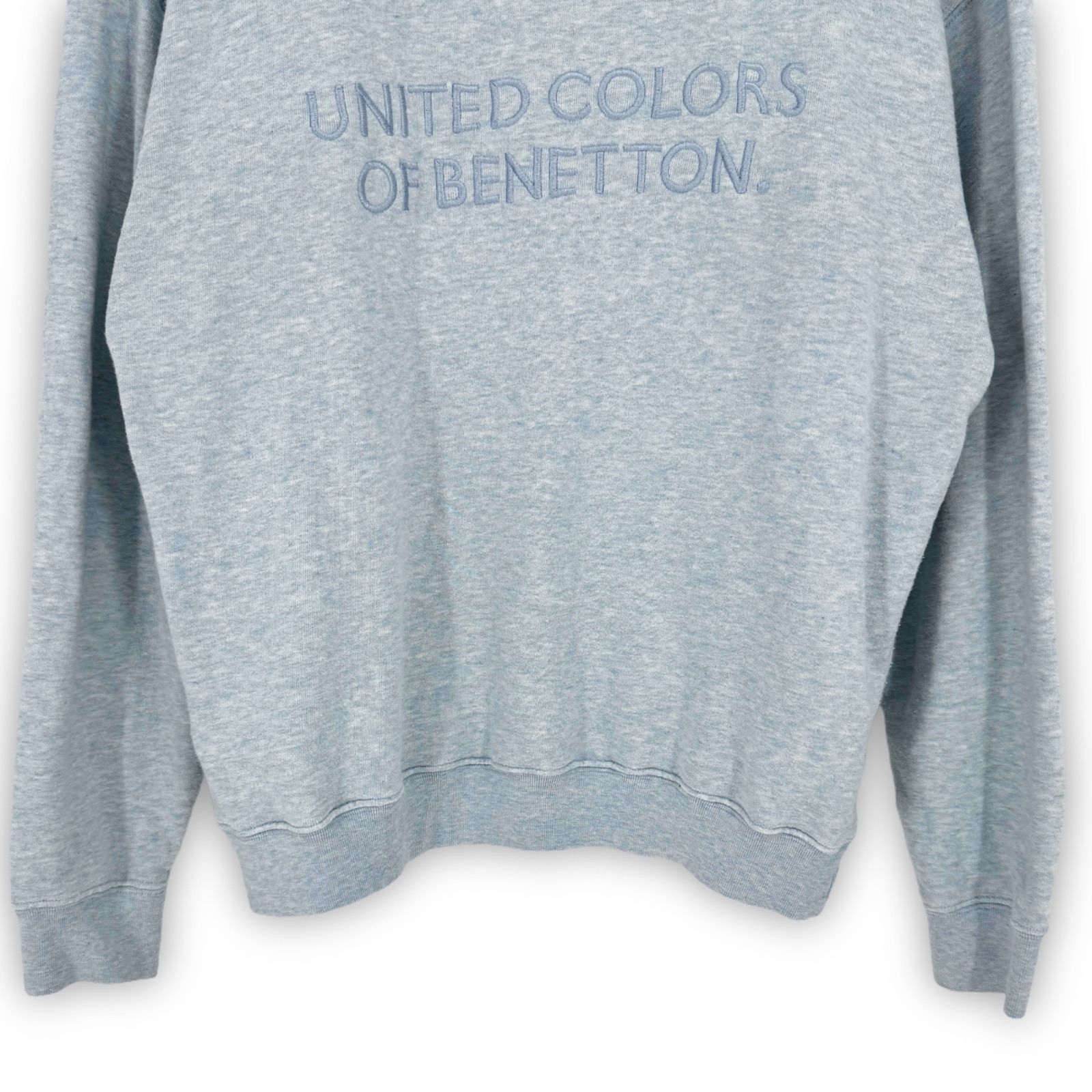 UNITED COLORS OF BENETTON スウェット 刺繍 UNITED COLORS OF BENETTON スウェット 刺繍