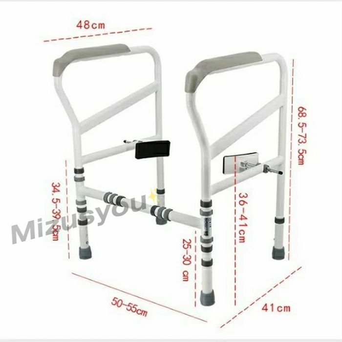 補助手すり 立ち上がり 即 OK 立ち上がり補助 トイ ーム 手摺り トイレの手すり 折りたたみ 置くだけ 手すりbanlt 298