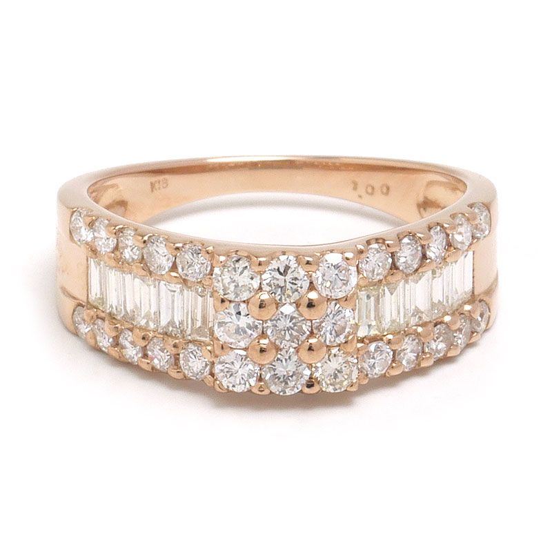 GSTV K18YG ブラウンダイヤモンドリング 約1.00ct 11号 GSTV K18YG ブラウンダイヤモンドリング 約1.00ct 11号 GSTV K18YG