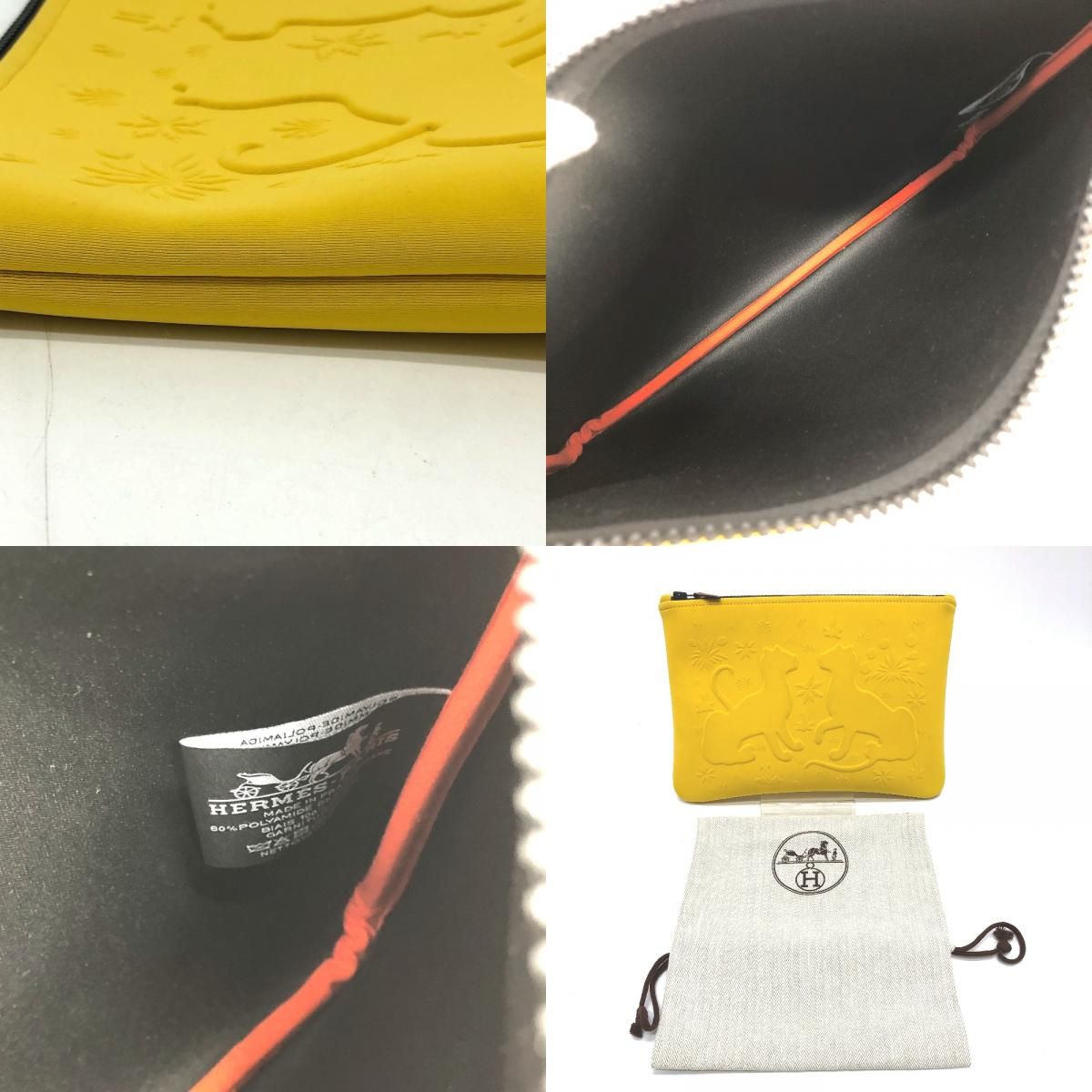 エルメス レオパード ネオバン MM カバン クラッチバッグ ポーチ