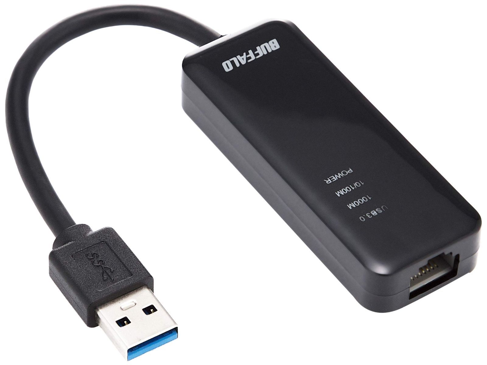 BUFFALO （バッファロー） Giga USB3.0対応 有線LANアダプター ブラック LUA4-U3-AGTE-BK - 有線LAN