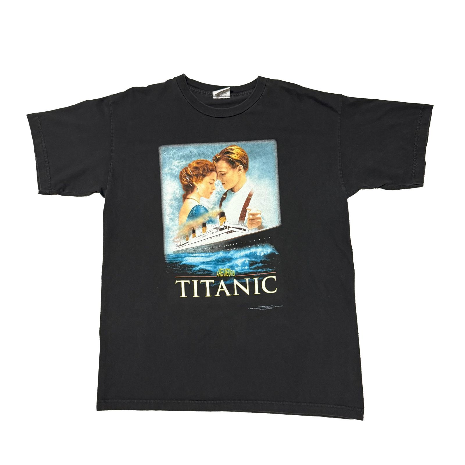 90s 1998 Titanic Stanley Desantis tee ムービーT タイタニック T 