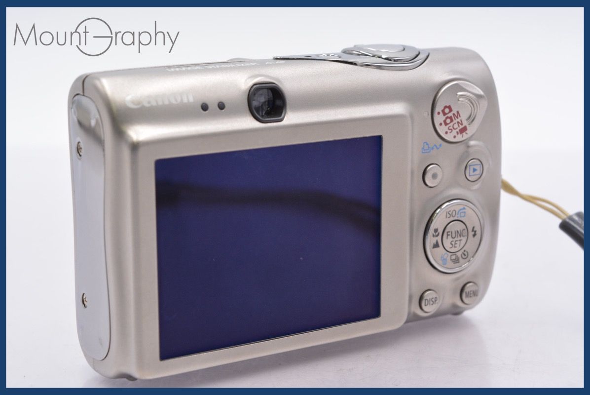 ☆実用美品☆ キヤノン Canon IXY DIGITAL 2000 IS 3.7x バッテリー付属 同