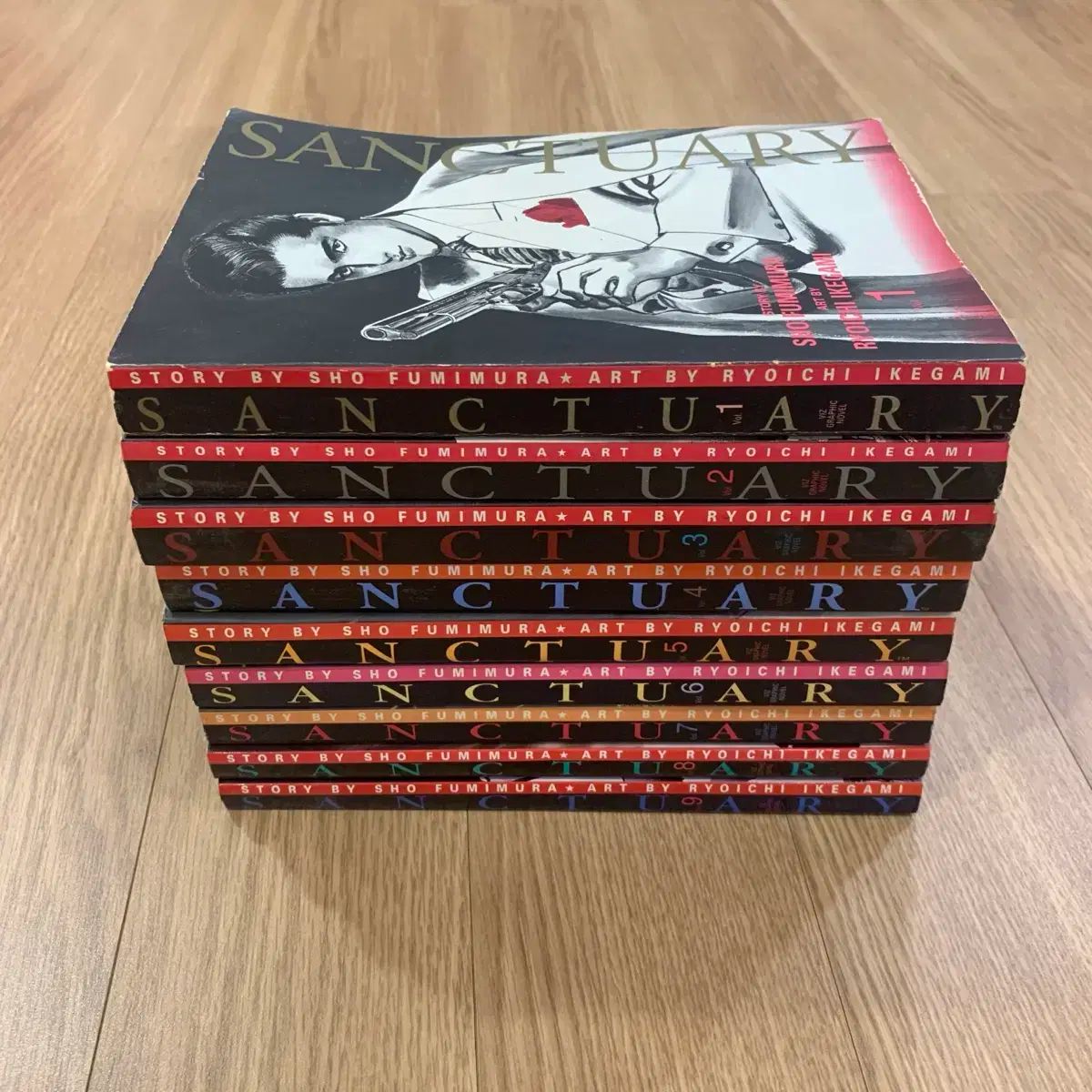 サンクチュアリ IKEGAMI リョウイチ 英語 原書 漫画 全巻 完結