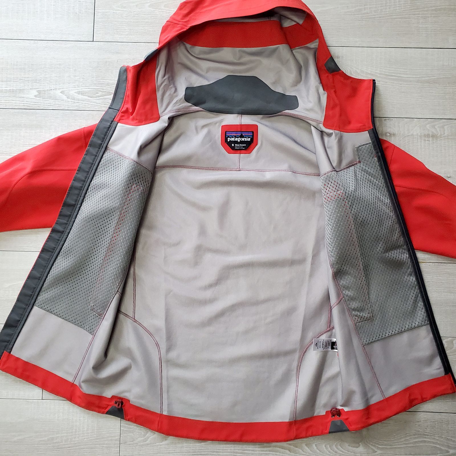 Patagoniaパタゴニア 美品 13年 POLARTEC パワーシールドプロ Knifeblade Jacket 赤 S ポーラテック