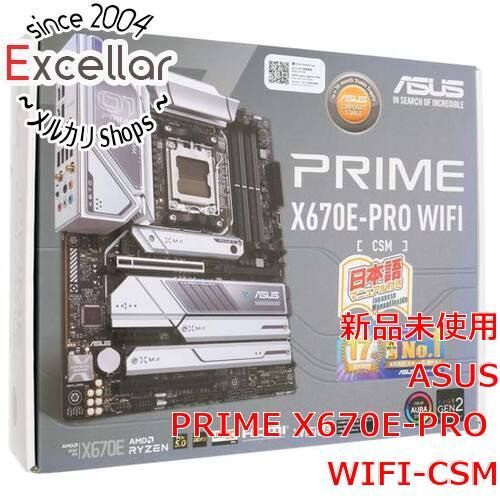 bn:8] ASUS製 ATXマザーボード PRIME X670E-PRO WIFI-CSM SocketAM5 - メルカリ