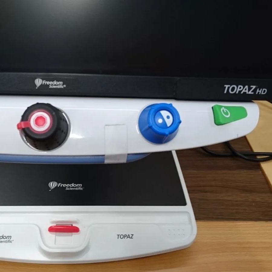 中古品TOPAZ HD V206HQL 高画質据置型拡大読書器 品 - bader.org.tr