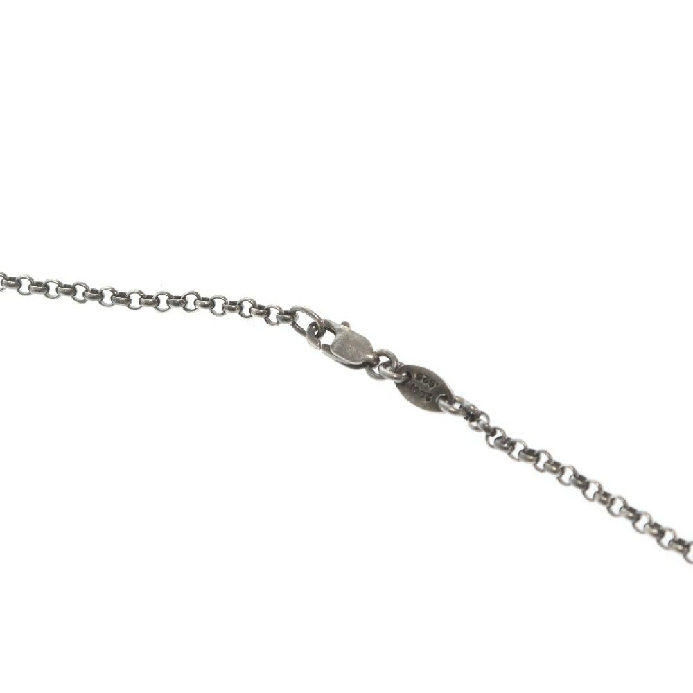 クロムハーツ NECKCHAIN R16/ロールチェーン16inch シルバーネックレス  