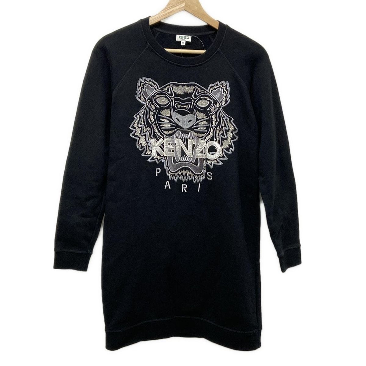 KENZO 裏起毛トレーナー　黒　M レディース KENZO 裏起毛トレーナー 黒 M レディース 楽天市場】トレーナー