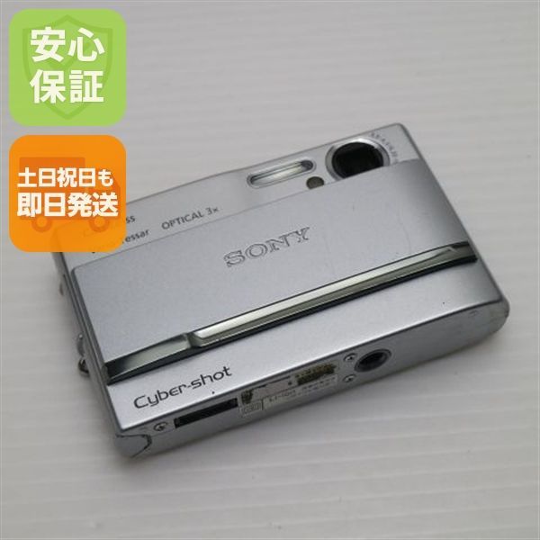 中古 Cyber-shot DSC-T9 シルバー 即日発送 SONY デジカメ