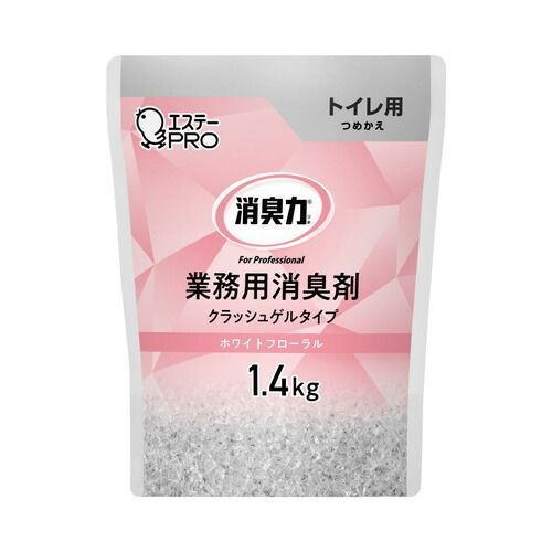 まとめ エステー 消臭力 クラッシュゲル トイレ用 詰替 １．４ｋｇ 392068 4901070130474 ●容量 １．４ｋｇ 1個 ×12セット