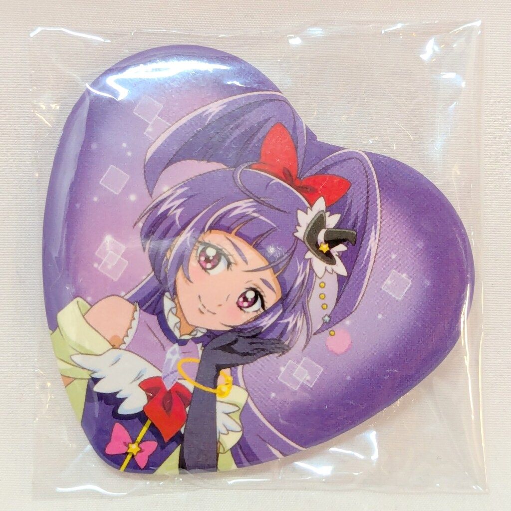タワレコ　ハート缶バッジ キュアワンダフル5点 4571542983510.jpg