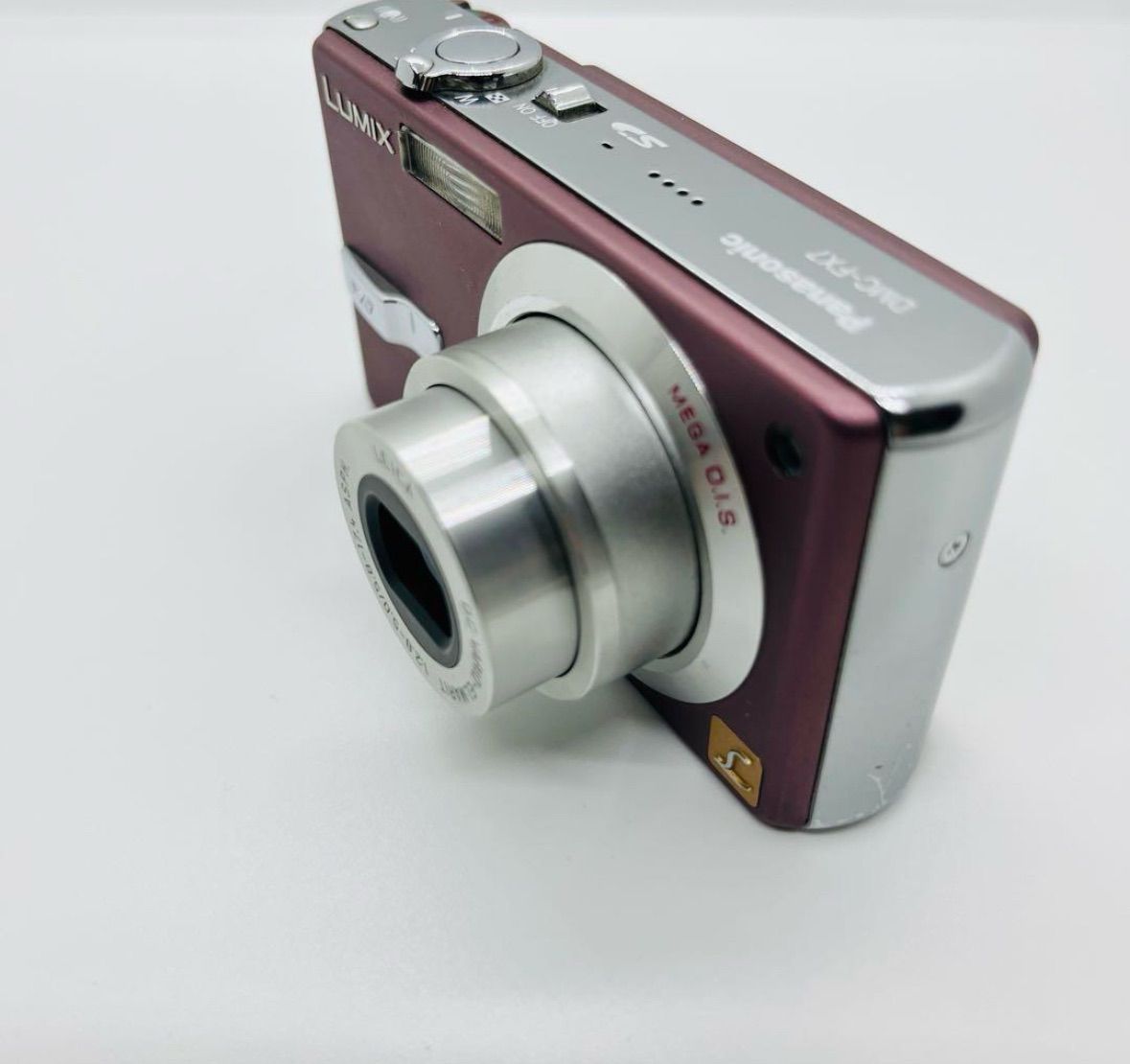 カメラ Panasonic DMC- FX7 デジカメ ピンクブロンズ