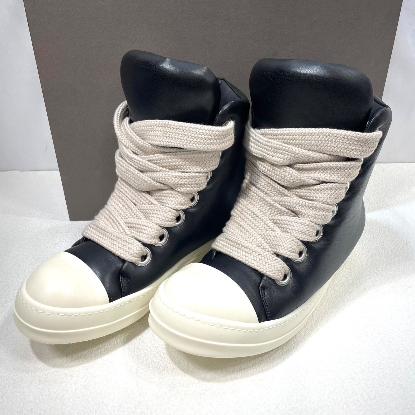 77】Rick Owens Jumbo Laces Padded Sneakers 23AW 41 リック ...