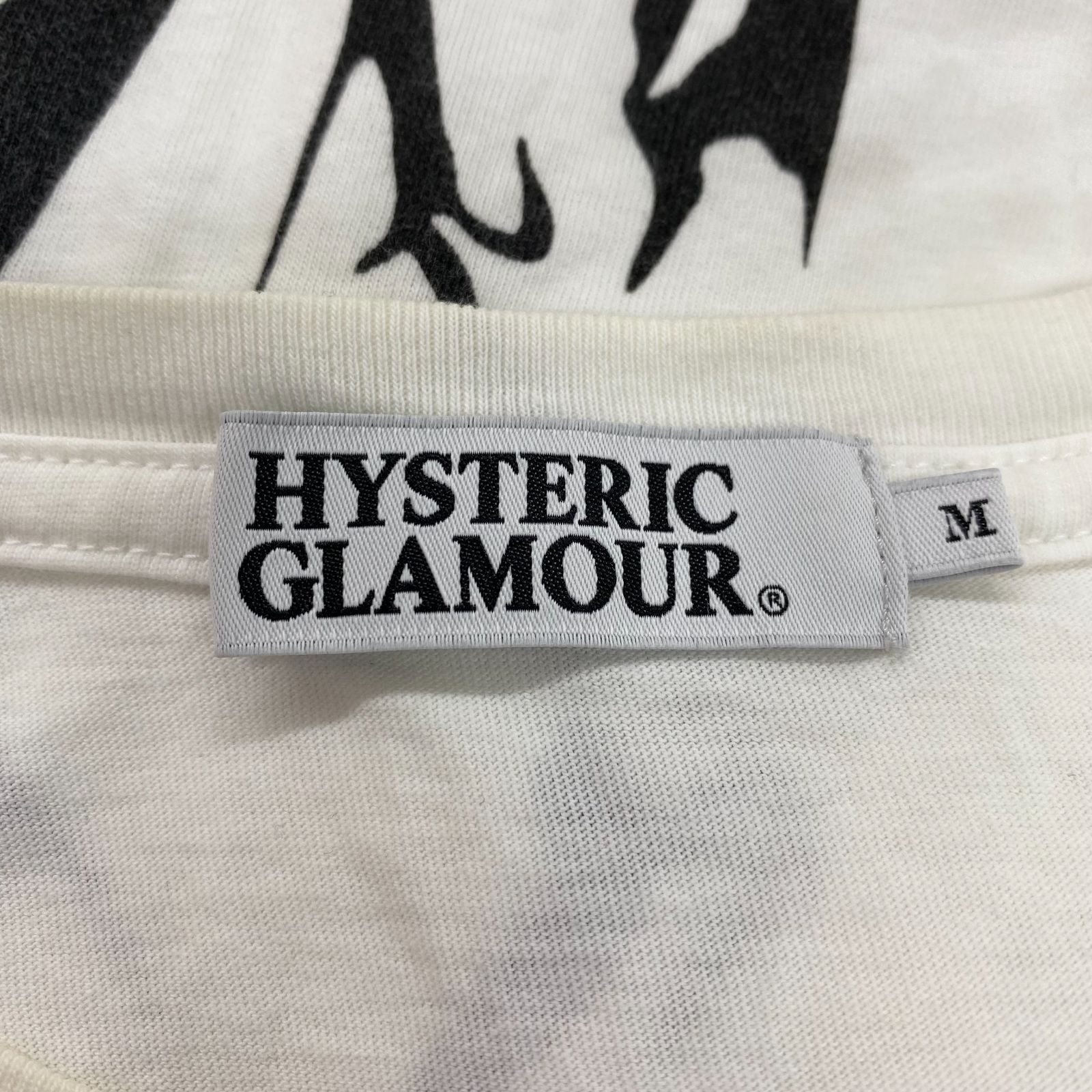 ヒステリックグラマー HYSロゴ 半袖Tシャツ M 白 ヒステリックグラマー HYSロゴ 半袖Tシャツ M 白 HYSTERIC