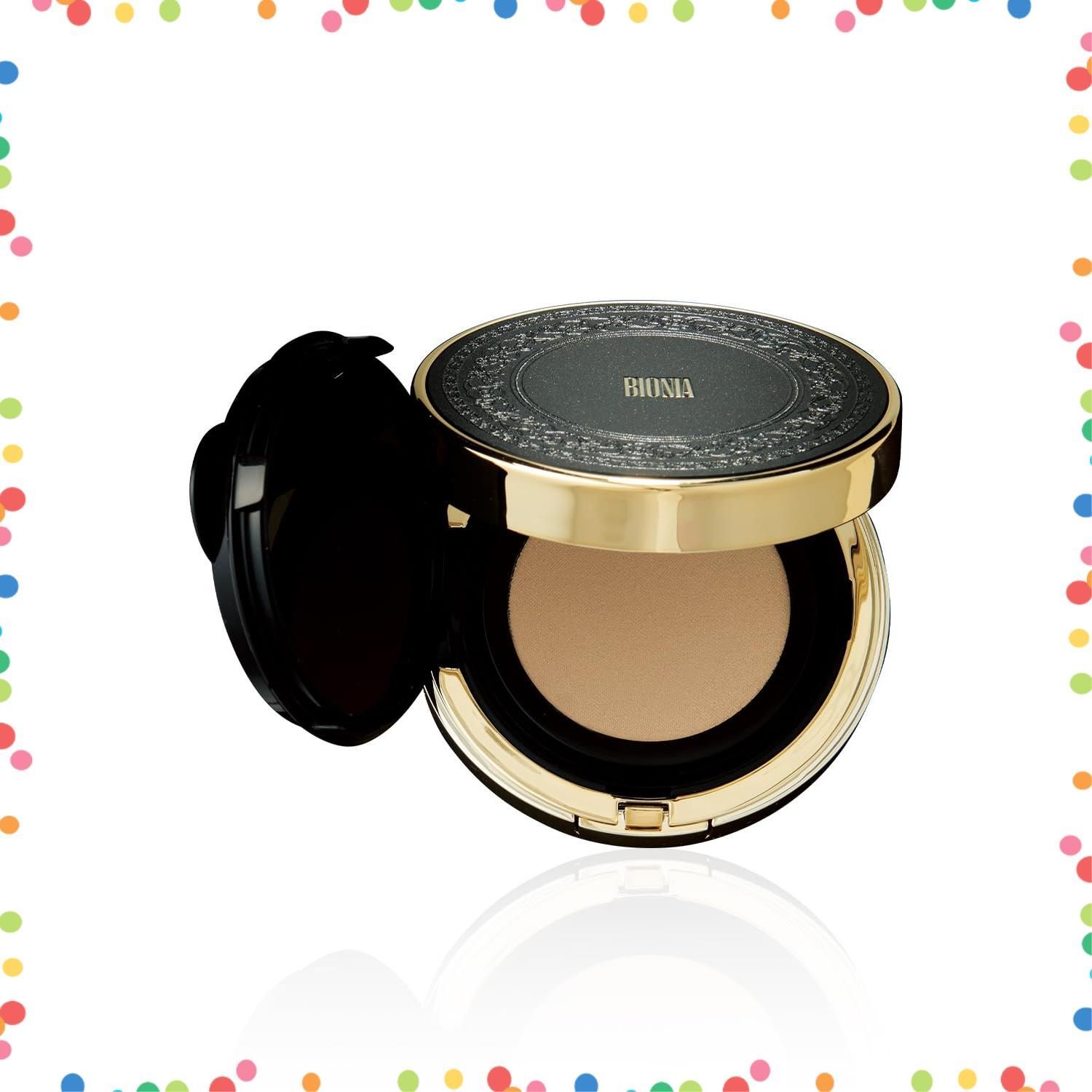 BIONIA ビオニア メッシュスキンパクト 14g パフ付 クッションファンデ クッションファンデーション ジェルファンデ ジェルファンデーション ファンデーション 韓国コスメ 韓国 コスメ 美容 毛穴 カバー 毛穴レス プレゼント