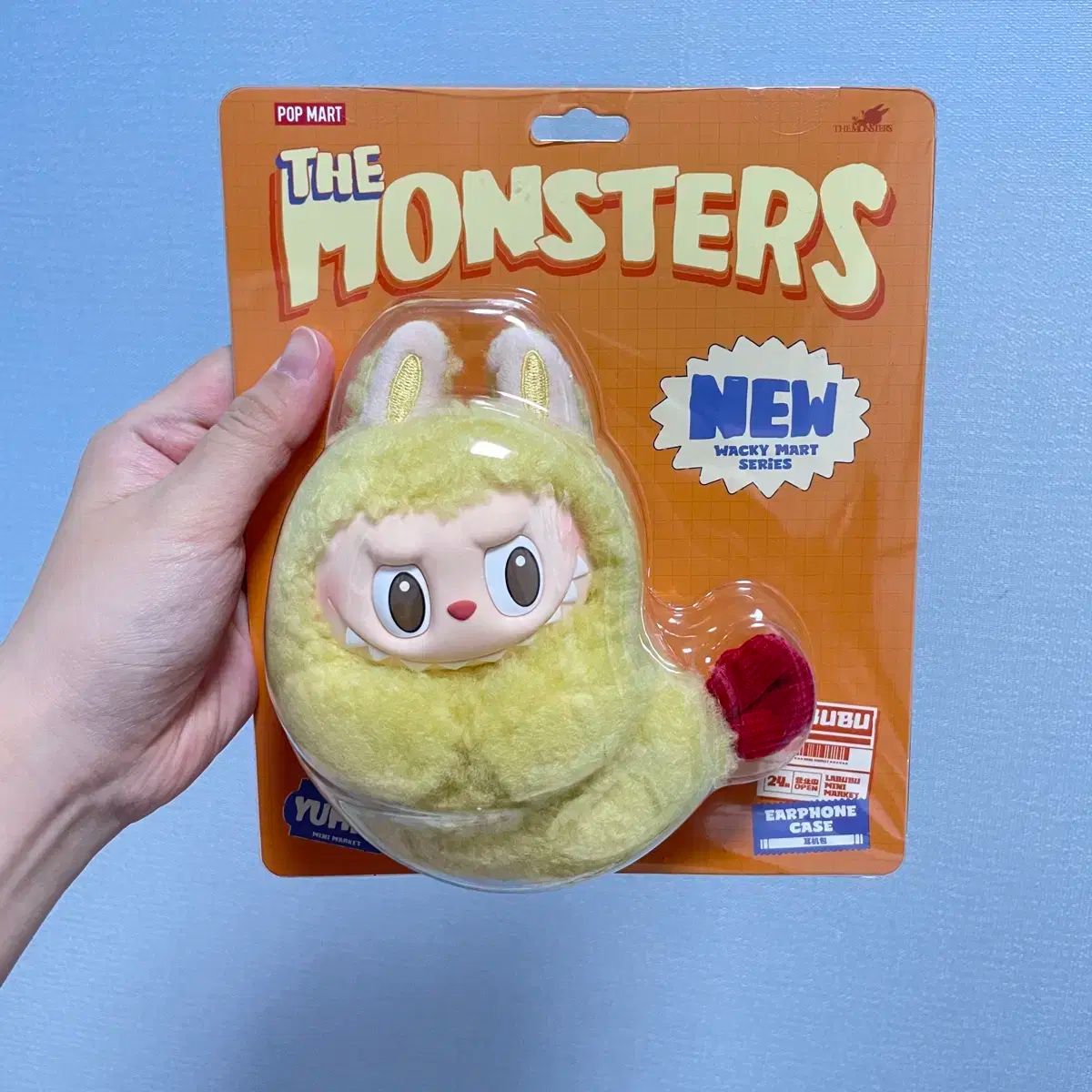 未使用 ラブブ エビフライ イヤホンバッグ POPMART ラブブ イヤホン