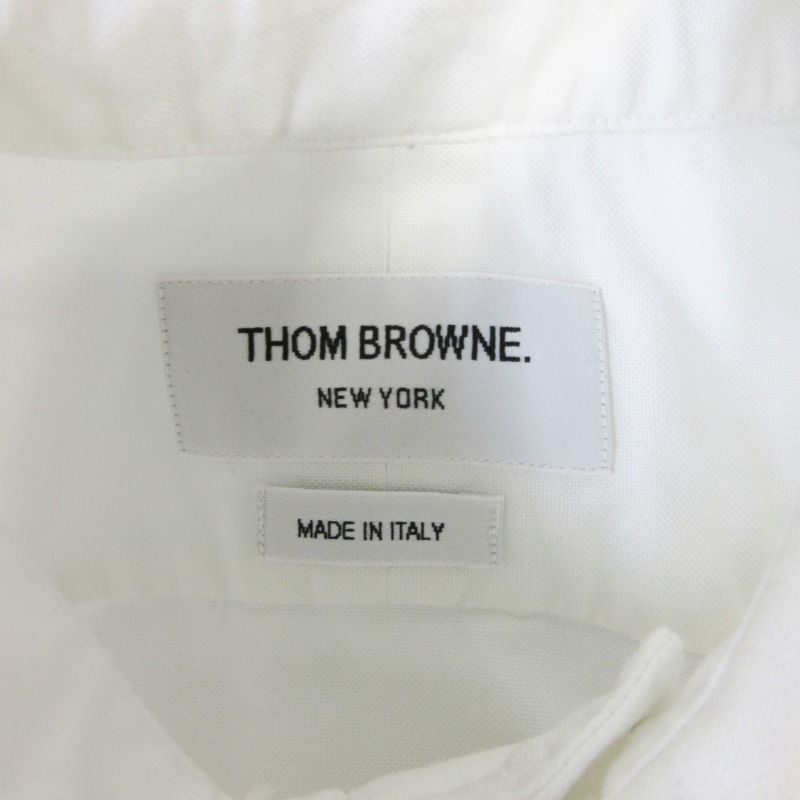 入手困難✨ トムブラウン オックスフォード 長袖カットソー しろくま ホワイト トムブラウン THOM BROWNE 美品 現行モデル オックスフォード