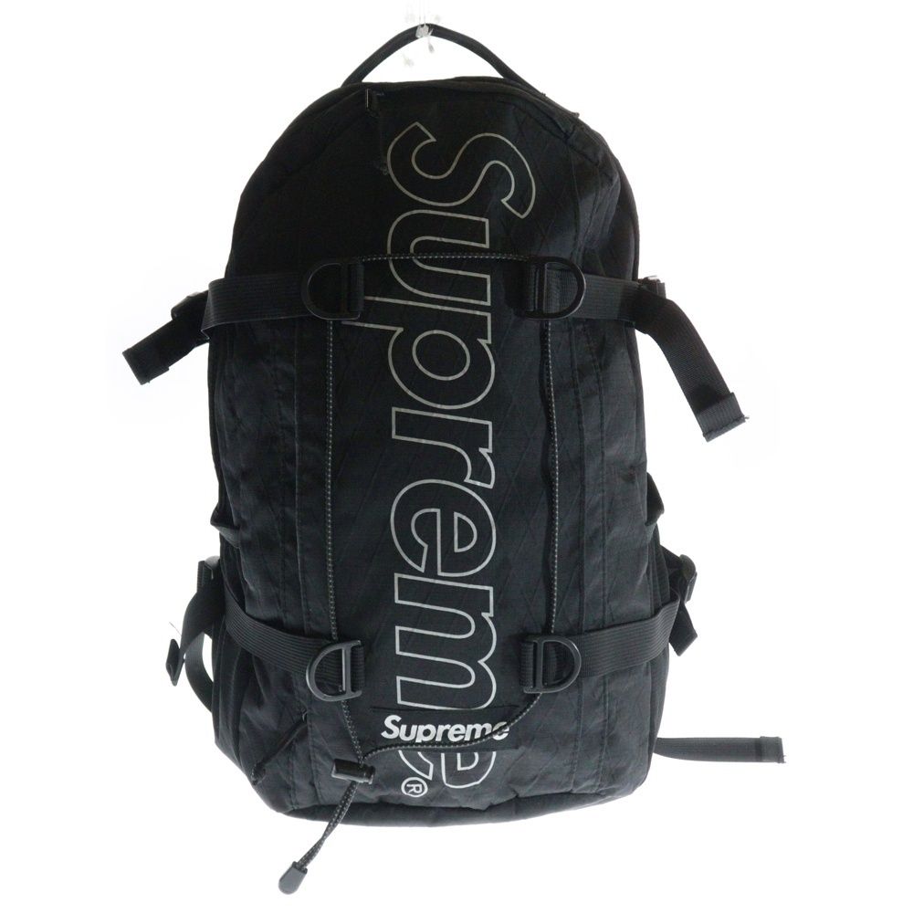SUPREME (シュプリーム) 18AW Backpack ロゴ プリント バック