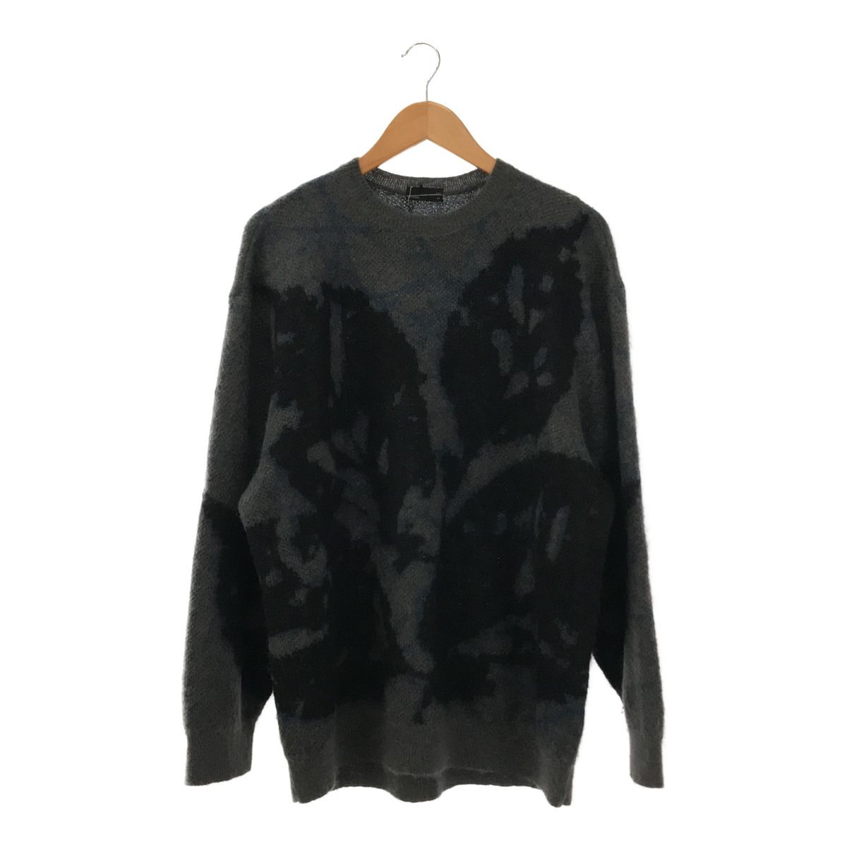 トップス LAD MUSICIAN Leopard Crew Neck Pullover LAD MUSICIAN KNIT SWEATER LEOPARD CREW NECK PULLOVER 44