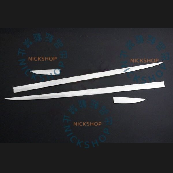 86 ハチロク 前期 サイドドアトリム サイドドアモール サイドドアガーニッシュ ドアアンダーモール ステンレス製鏡面仕上げ 4pcsカスタム