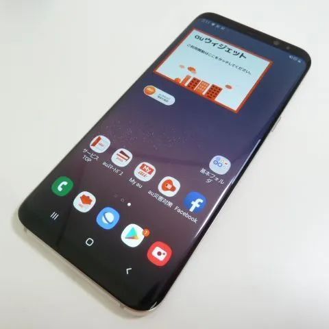 中古】 Galaxy S8＋ SCV35 アークティックシルバー au SIMロック解除済