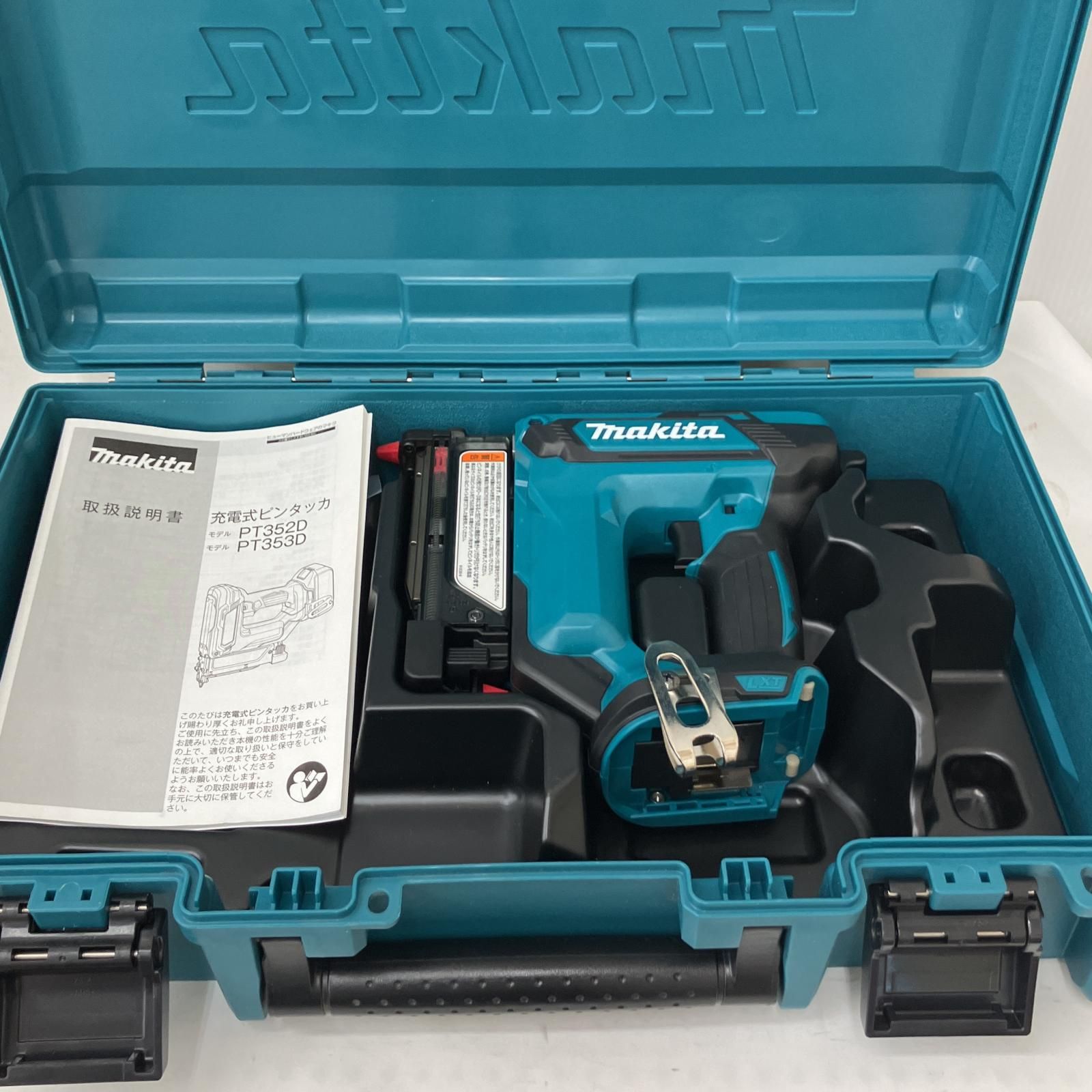 △△MAKITA マキタ 18V 充電式ピンタッカー 本体＋ケース