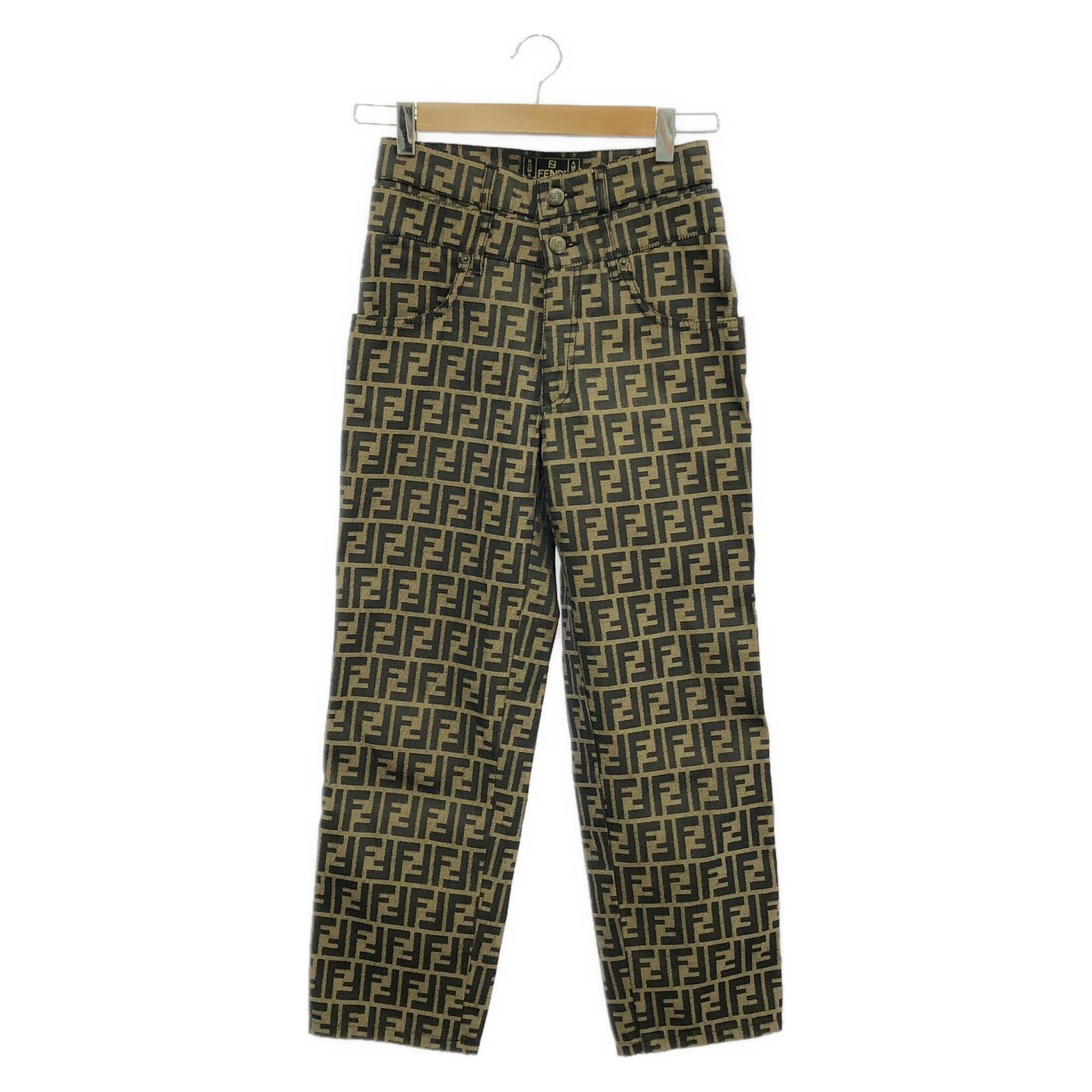 フェンディ FENDI パンツ ボトムス ポリエステル ボトムス レディース Used B