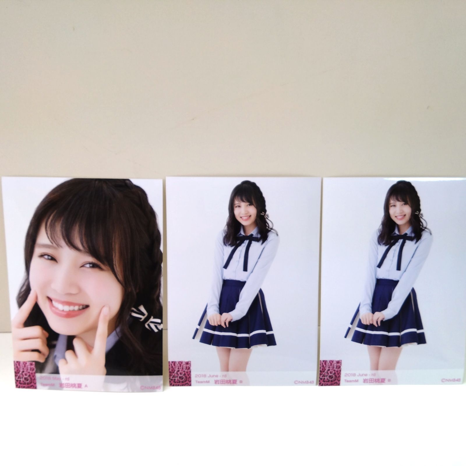 岩田桃夏 NMB48 生写真 Tシャツ - メルカリ