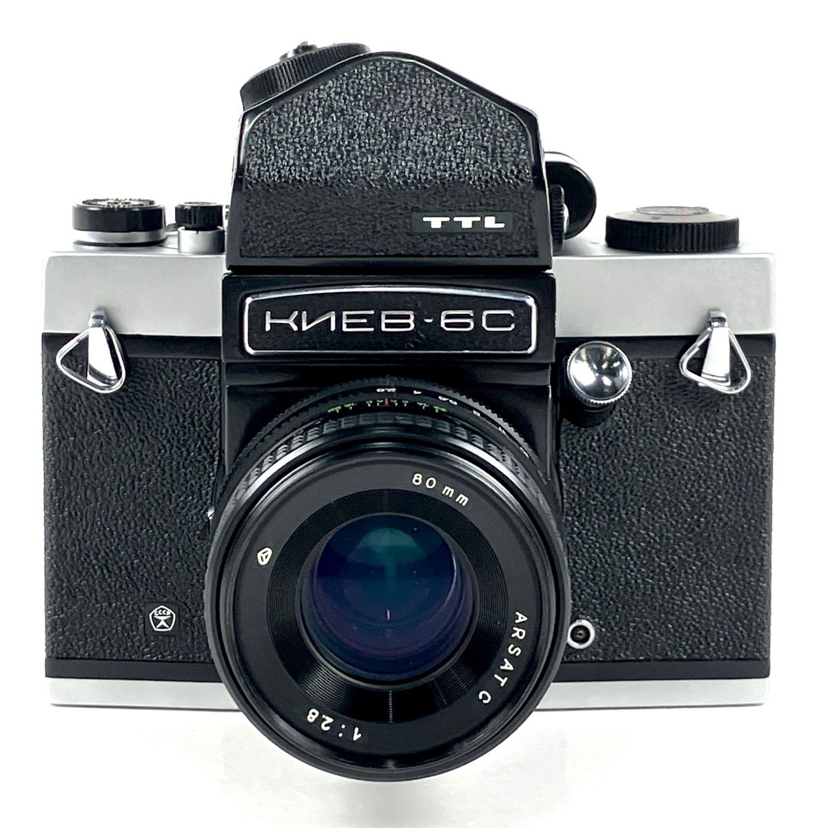 キエフ KIEV-60 TTL + ARSAT C 80mm F2.8 中判カメラ 【中古