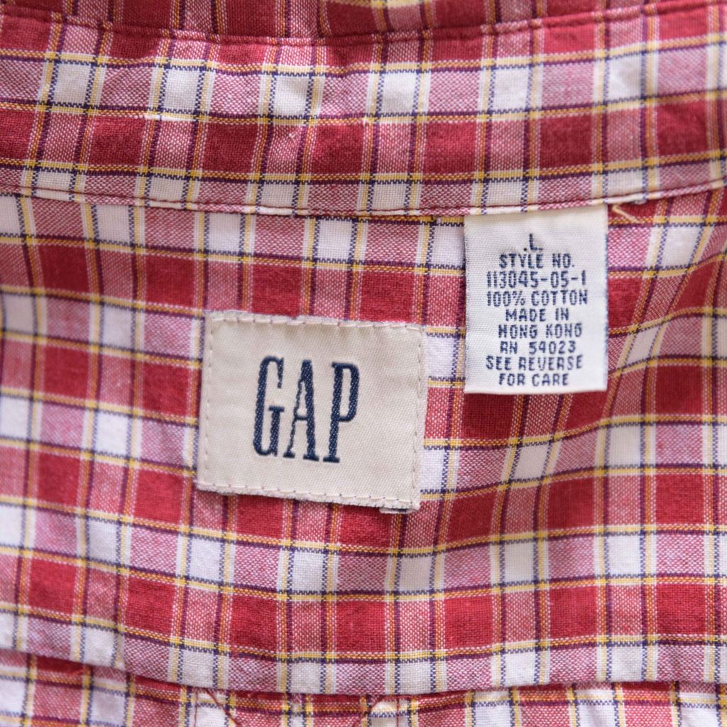 オールドギャップ ビンテージ ギンガムチェック ボタンダウンシャツ 90s 楽天市場】90年代 OLD GAP オールドギャップ ボタンダウン