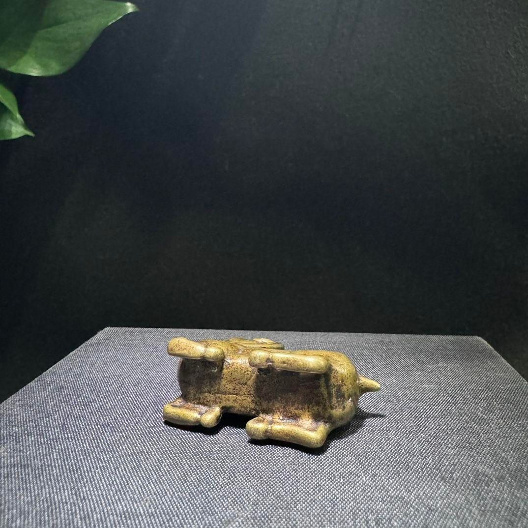 吸水獣 鎮尺 茶寵 茶道具 書道具 文房具 装飾品 工芸品 美術品