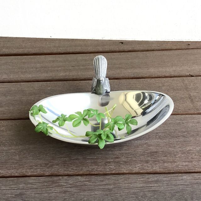 純銀　小物入れ　皿 トレー トレイ コイントレー アクセサリー入れ シルバー 銀 キャッシュ