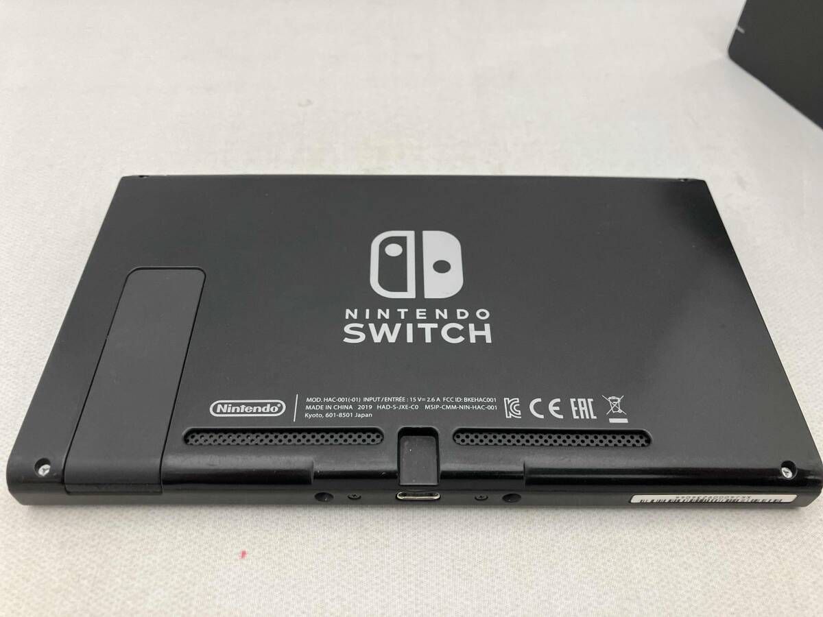 ジャンク 写真以外の付属品全て無し 傷や汚れ目立ちます Nintendo Switch Joy-Con L | R グレー HADSKAAAA バッテリー拡張モデル
