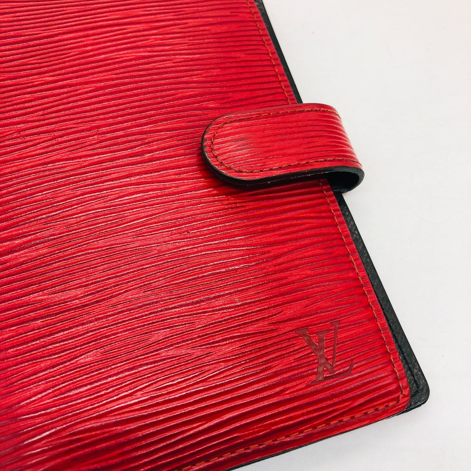 美品】LOUIS VUITTON ルイ ヴィトン 手帳 ケース カバー エピ 