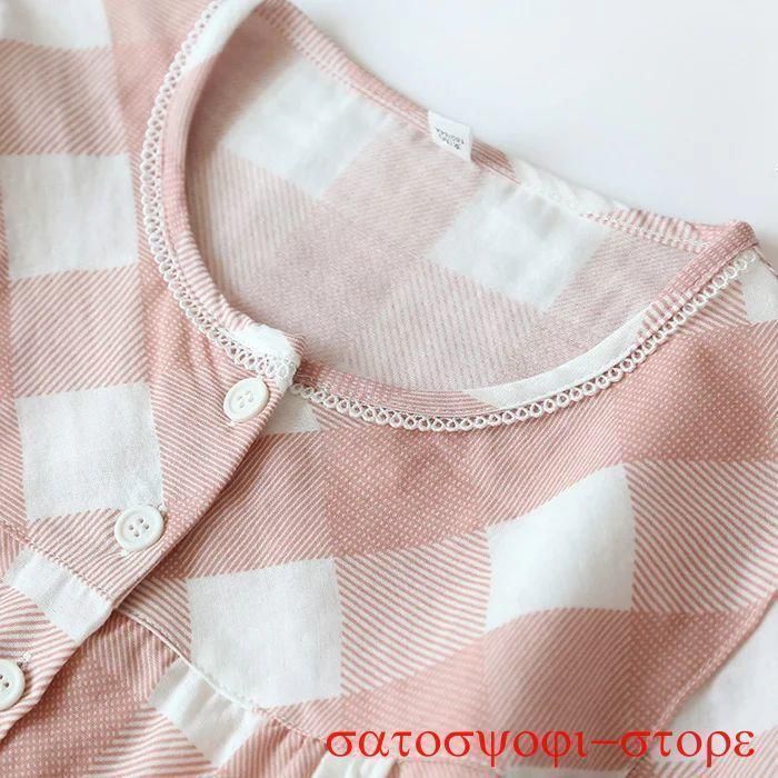  ルームウェア 半袖 前開き 上下セット パジャマ レディース 綿 夏 涼しい 便利服 寝巻き 肌に優しい ゆったり 大人用 長袖 シャツ ブラウス