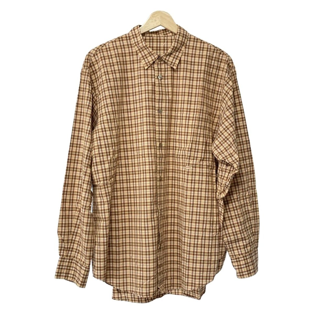 Papas(パパス) 長袖シャツ サイズL メンズ美品 - ライトブラウン
